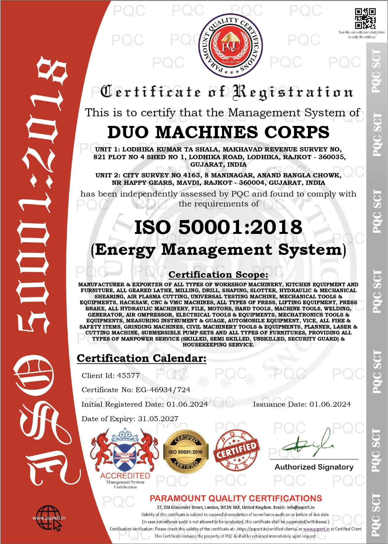 ISO 50001-2018